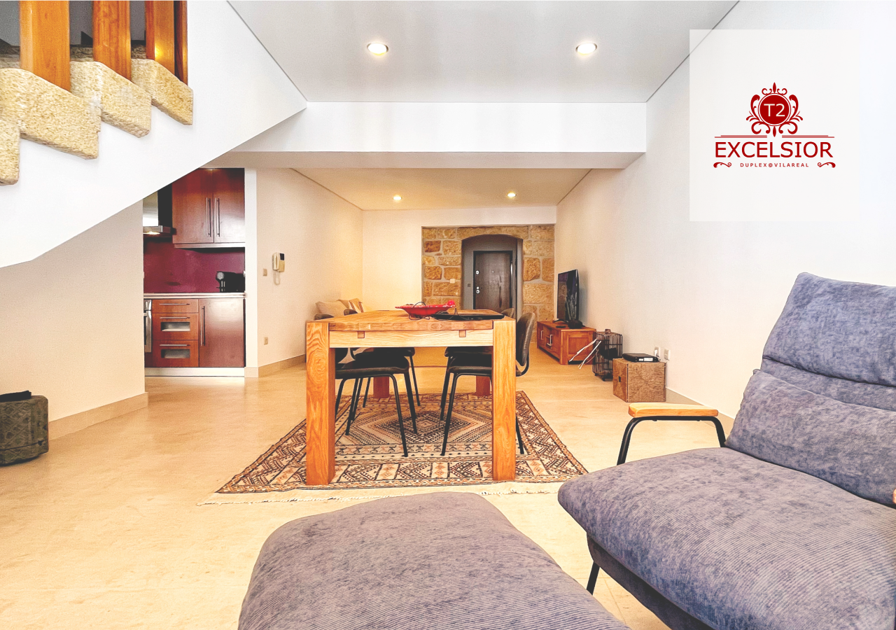 Living room of the T2 Duplex Excelsior