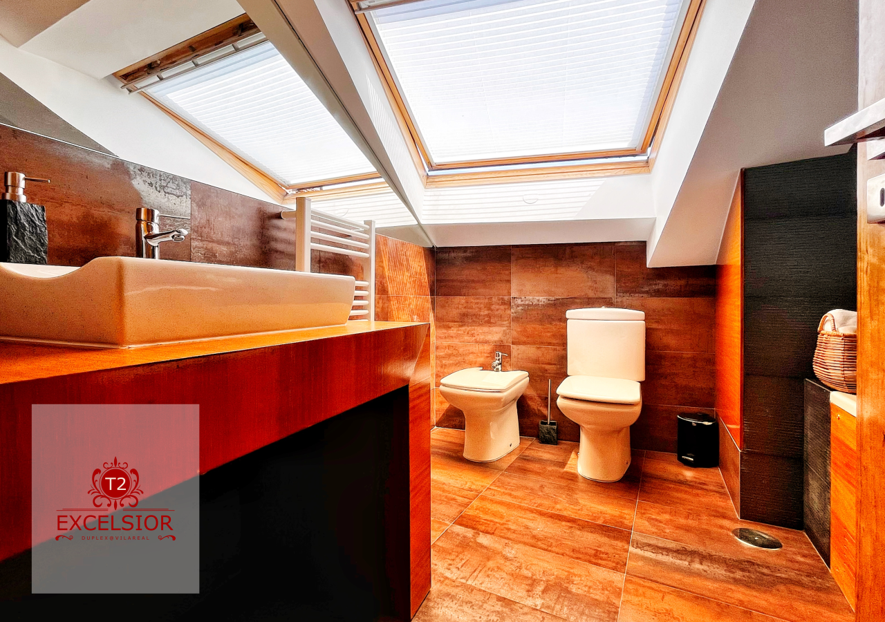 Bathroom with hot tub